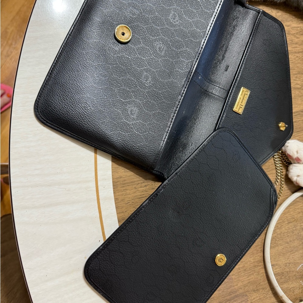 Dior Black Leather Chain Shoulder Bag with Gold Hardware - Picture 2 of 4